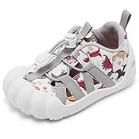 Engtoy Toddler Sock Shoes Baby First Walking Shoes Boys Girls Slippers Kids Five Fingers Closed-Toe Slip On Sneaker