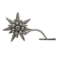 Large Edelweiss Flower Tie Tack