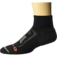 Merrell Men's and Women's Lightweight Trail Glove Low Cut Double Tab Socks Breathable Mesh and Moisture Management