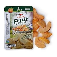 Fruit Crisps, Yellow Peach, 0.28-Ounce Bags (Pack of 24)