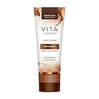 Vita Liberata Body Blur, Leg and Body Makeup. Skin Perfecting Body Foundation for Flawless Bronze, Easy Application, Radiant Glow, Evens Skin Tone, New Packaging