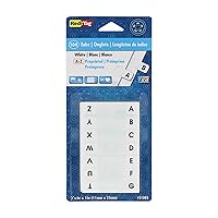 Redi-Tag, RTG31005, Permanent Alphabetical Tab Indexes, 104 / Pack