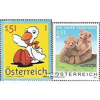 Austria 2379,2385 (Complete.Issue.) fine Used/Cancelled 2002 Mimi, Teddy Bear (Stamps for Collectors) Games/Toys