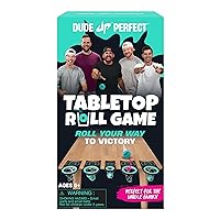 Tabletop Roll, a Target Toss Game, for Kids and Adults, Great for Family and Friend Game Night, Perfect for a Gift and Parties, Ages 6+