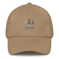 Happy Easter Leopard Bunny Egg Tail Shirt for Women Dad Cap