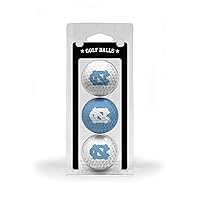 NCAA Regulation Size Golf Balls, 3 Pack, Full Color Durable Team Imprint