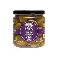 All-Natural Garlic-Stuffed Olives, 13.4 Ounce