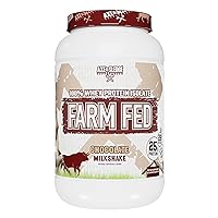 Axe & Sledge Supplements Farm Fed Grass-Fed Whey Protein Isolate, Digestive Enzymes (Chocolate Milkshake V2)