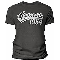 70th Birthday Gift Shirt for Men - Awesome Since 1954-70th Birthday Gift