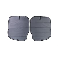 VanEssential Insulated Rear Door Covers (PAIR) Designed for Mercedes-Benz NCV3 - Charcoal Gray