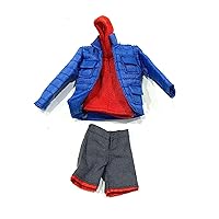 1/12 Scale Miniature Custom Handmade Video Game Outfit for Marvel Legends Miles Morales Spider-Man Figure