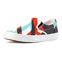BLANX Shoes Men's Slip-On. Artists Designed Limited Edition Casual Walking Shoes. Cotton Canvas Comfortable Art Sneaker Fashion Travel Shoe Slip On