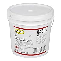 Rich's JW Allen Pre-Whipped, Red Buttrcreme Icing ZTF, 15lb Pail