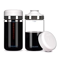 Cold Brew System, 16.9 fl oz of Cold Brew Concentrate Maker, Interchangeable Brewer & Carafe with Borosilicate Glass