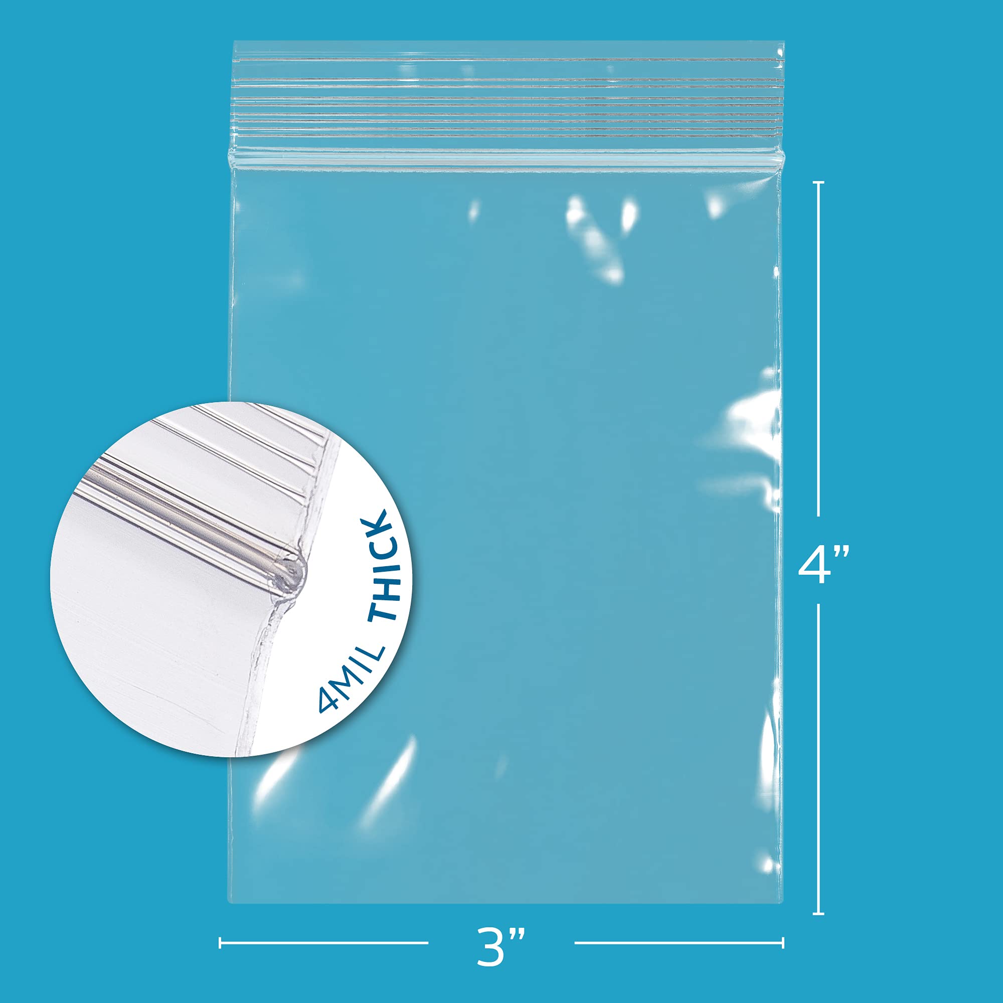 China 2″ x 2″ Clear Thick Lock Zipper Bags Heavy Duty 4 Mil Reclosable  Plastic Jewelry Earrings Necklace Ring Coin Beads Pill Zip Bag  manufacturers and suppliers | Leadpacks