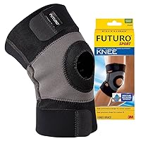 FUTURO Performance Knee Support, Ideal for General Support and Exercise, Large