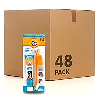 for Pets Fresh Breath Kit for Dogs | Contains Toothpaste, Toothbrush & Fingerbrush | Reduces Plaque & Tartar Buildup | Safe for Puppies, 3-Piece Kit, Chicken Flavor | 48 Pack