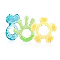 3 Step Soothing Teether 3 Piece Set, BPA Free - Assorted Color