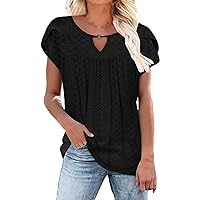 Blouses for Women Fashion,Womens Loose Fit Tshirts Short Sleeve Summer Tops Casual Workout Yoga Tunic T Shirts Tops