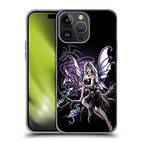 Head Case Designs Officially Licensed Sarah Richter Gothic Fairy with Dragons Fantasy Soft Gel Case Compatible with Apple iPhone 15 Pro Max