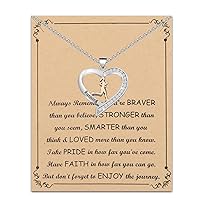 BNQL Running Charm Necklace for Women Girls Runner Gifts Running Jewelry Runner Necklace Running Lovers Gifts Marathon Gifts