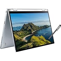 Asus Chromebook Flip C433 14/inch IPS FHD 2-in-1 Touchscreen(Intel Core M3-8100Y,8GB RAM,64GB eMMC,Stylus)Convertible Home & Business Laptop,Webcam,Long Battery Life,3.09 lbs,IST Pen,Chrome OS Silver