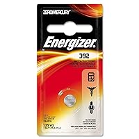 Energizer EVE392BPZ 392BPZ 392BP Button Cell Batteries, 1.5 V, 6/Pack (Eveready # 392) (Pack of 6)