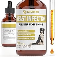 Natural Yeast Infection Treatment for Dogs | Helps to Support Itch Relief, Inflammation Relief & More | Dog Ear Infection Treatment | Dog Itch Relief | Dog Yeast Ear Infection Treatment | (2)