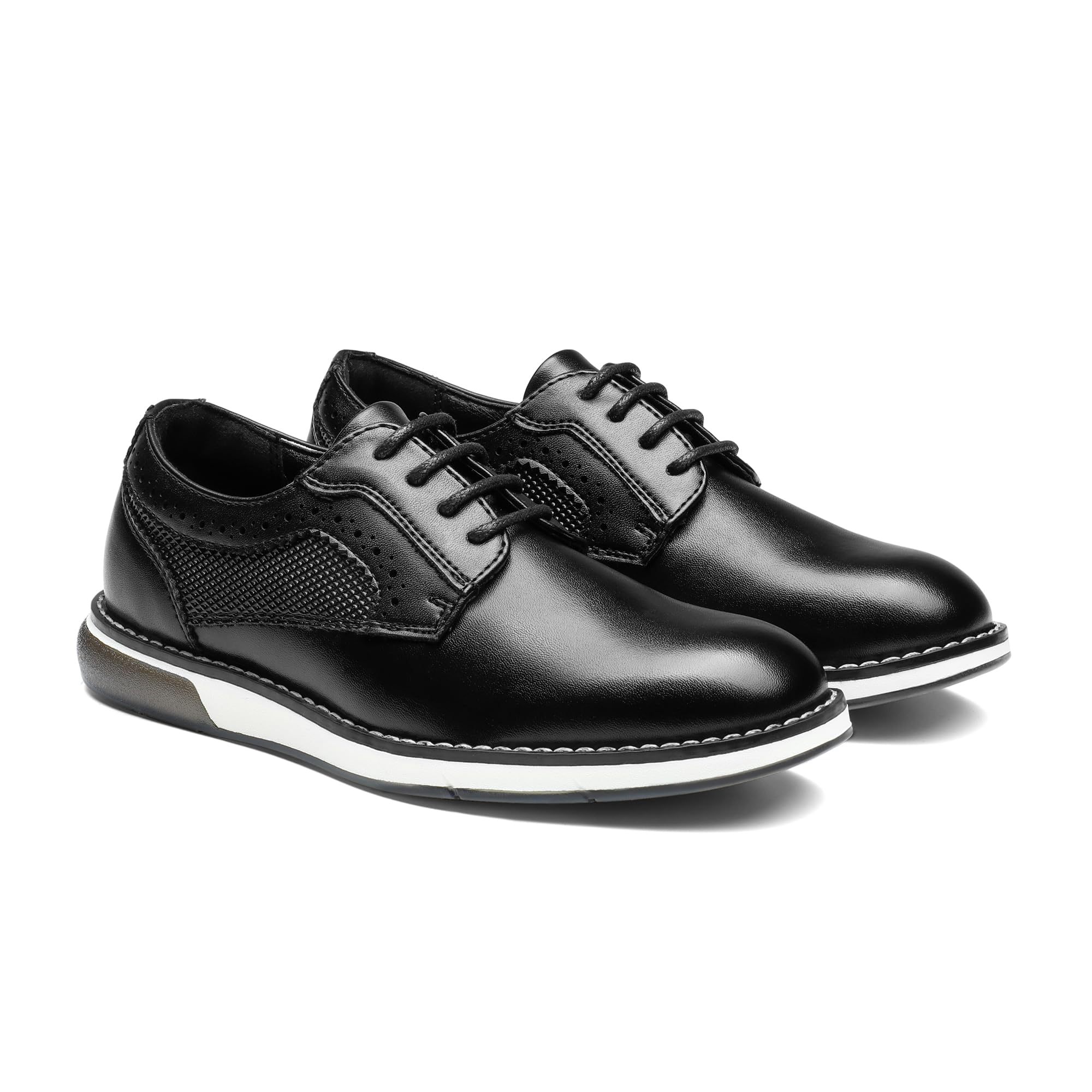 Bruno Marc Boy's Casual Dress Oxford Comfort Uniform Formal Sneaker Shoes