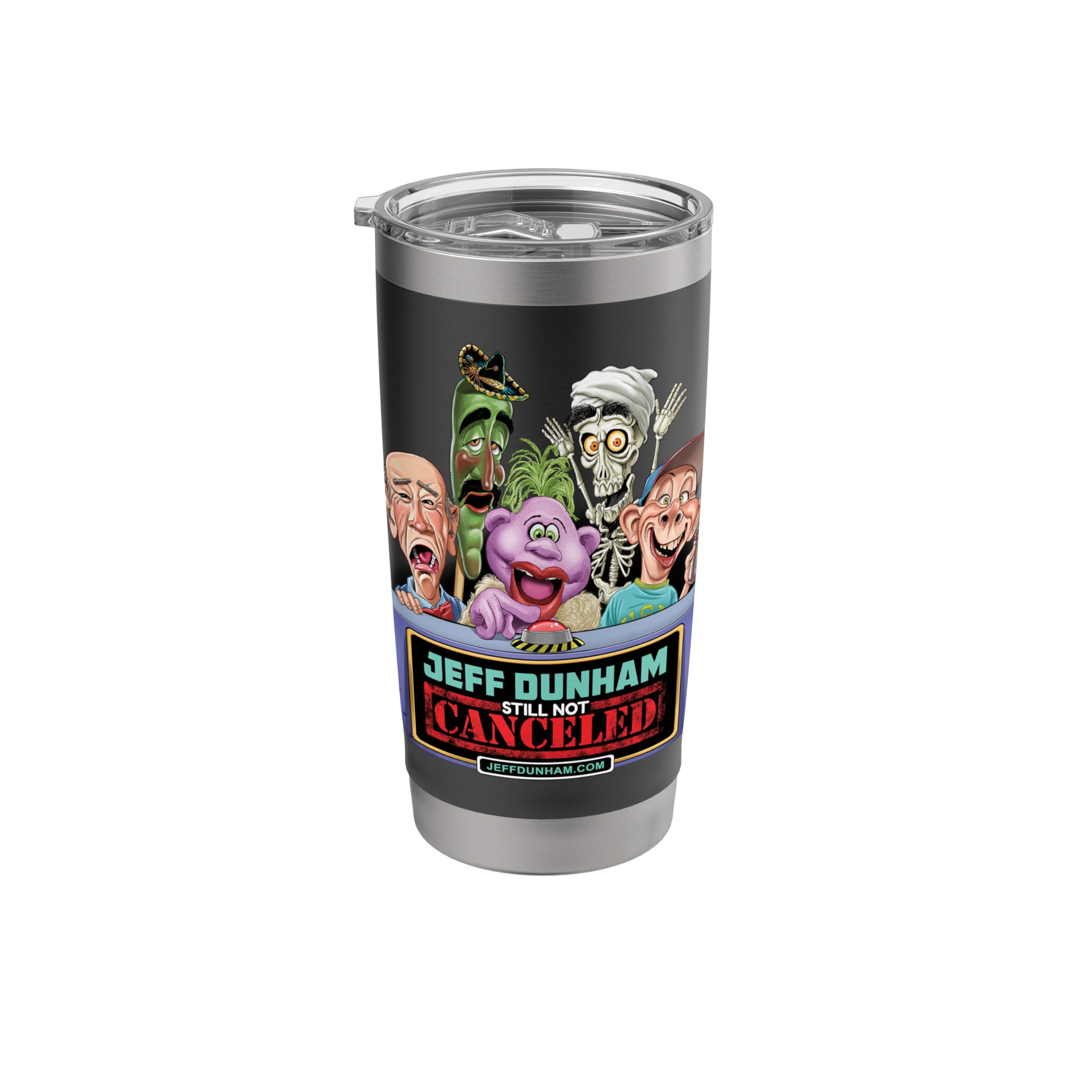 Jeff Dunham Still Not Canceled Group Photo Stainless Steel Insulated Tumbler