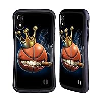 Head Case Designs Officially Licensed Tom Wood King of Basketball Monsters Hybrid Case Compatible with Apple iPhone XR