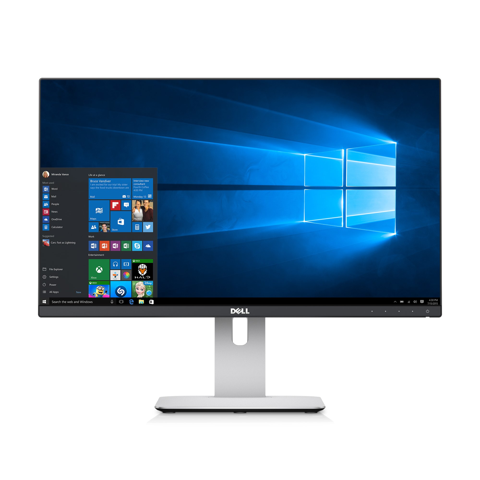 Dell UltraSharp U2414H 23.8” Inch Screen FHD 1080p LED Monitor