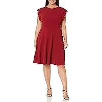 City Chic Plus Size Dress Skylar, in True RED, Size, M