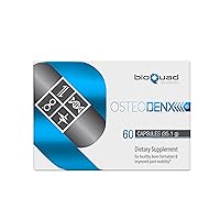OsteoDenx - for Healthy Bone Formation and Improved Joint Mobility - Lactose-Free, Gluten-Free, Non-GMO (60 Count)