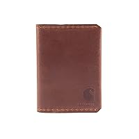 Carhartt Men's Crafstmen Leather Wallets, Available in Multiple Styles and Colors
