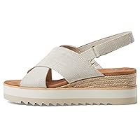 TOMS Women’s Diana Crossover Wedge Sandal