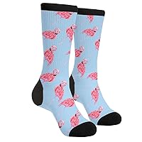Funny Crazy Novelty Socks For Men Women Warm Casual Crew Dress Socks