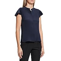 Theory Women's Ruffle Sleeve Top