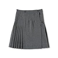 Cookie's Big Girls' Kilt Skirt with Tabs (Sizes 7-20) - Gray, 20