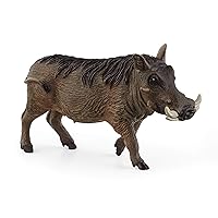 Schleich Wild Life, Animal Figurine, Animal Toys for Boys and Girls 3-8 years old, Warthog, Ages 3+