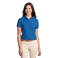 Port Authority Women's Silk Touch Polo XS Strong Blue