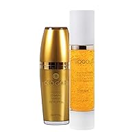 Orogold White Gold 24K Multi Vitamin Deep Peeling and 24K Vitamin C Booster Facial Serum Set