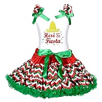 Petitebella Meixcan Hat Here to Fiesta Shirt Petti Skirt Girl Outfit 1-8y