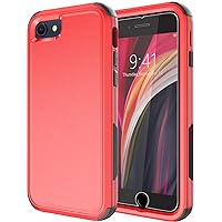 Diverbox Designed for iPhone SE case with Screen Protector Heavy Duty Shockproof Shock-Resistant Cases for Apple iPhone se Phone 2022/2020 Release