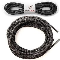 Unbreakable Round Bootlaces - Indestructible, Waterproof & Fire Resistant Boot & Shoe Laces