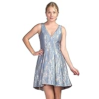 Minuet Sleeveed Multi Color Sequin Short Dress