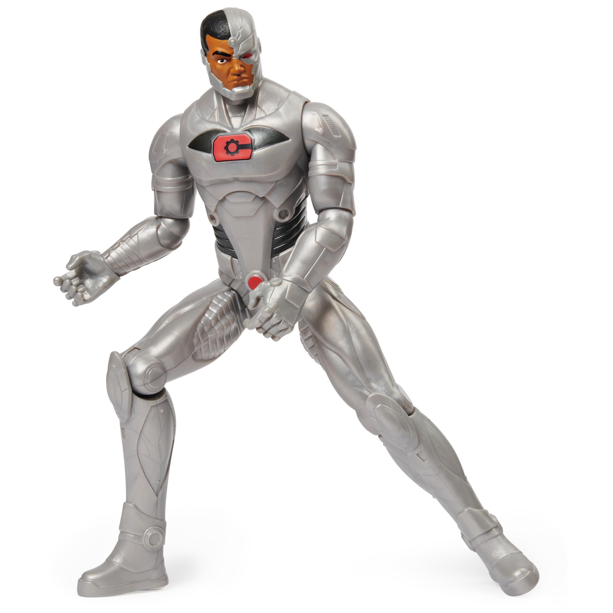 DC Comics 12-inch Cyborg Action Figure, Kids Toys for Boys