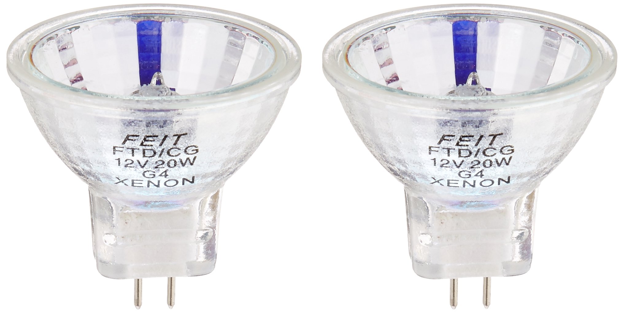 Feit Electric BPXNFTD/2/RP Xenon 20-Watt MR11 Halogen Light Bulb