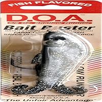 DOA FBB4S-336 Shallow Bait Buster, 4-Inch Silver/Black Back