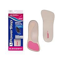 Insoles, SlenderFit 3/4 Insole, Arch Support Insole for High Heels, Women's High Heel Shoe, Dress Boot Insert